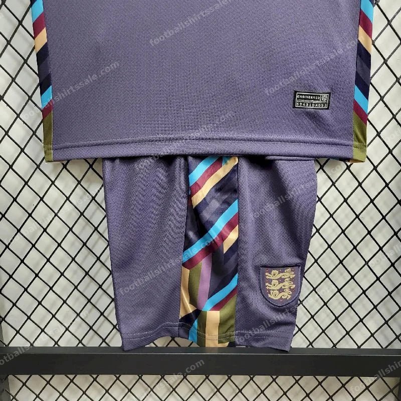 2024 Kids Size England Away Football Jersey - Detail 6