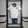 2024 Kids Size England Home Football Jersey