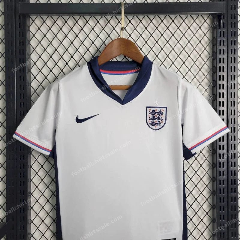2024 Kids Size England Home Football Jersey - Detail 2