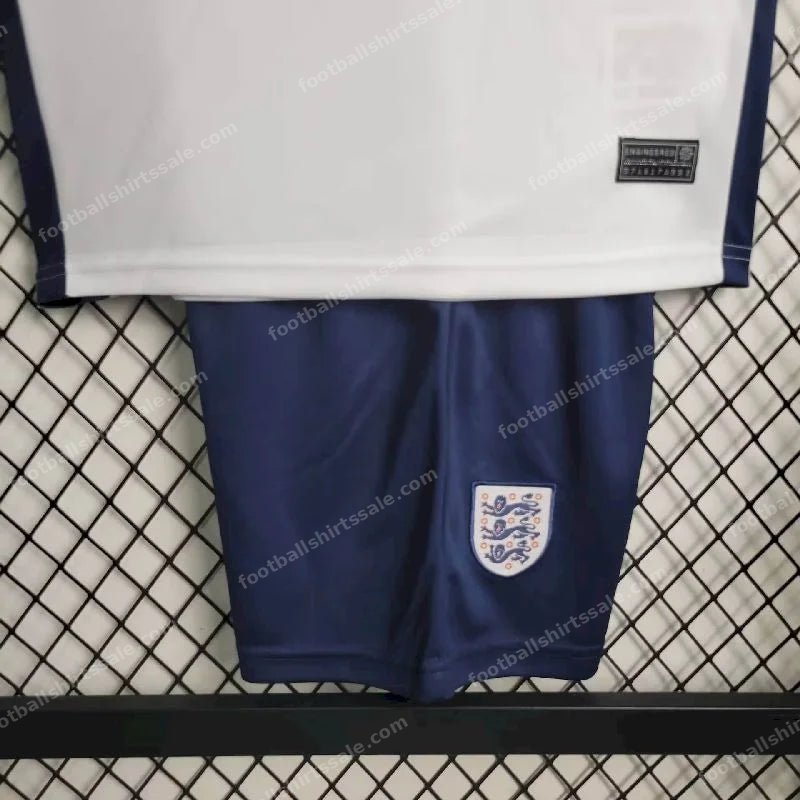 2024 Kids Size England Home Football Jersey - Detail 4