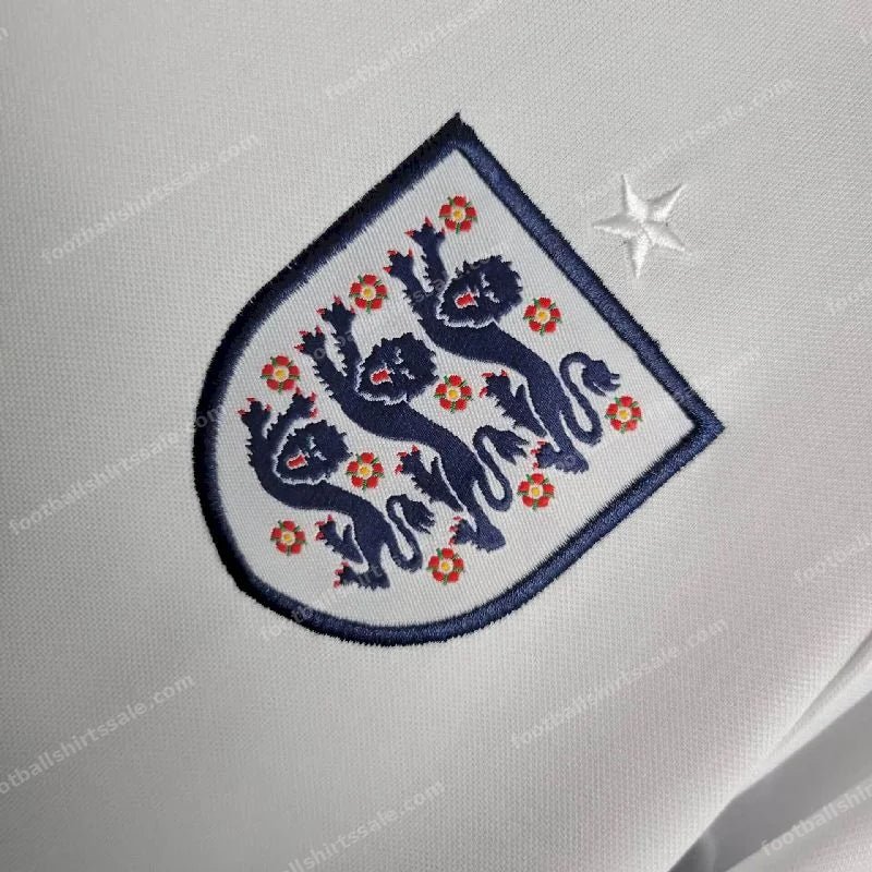 2024 Kids Size England Home Football Jersey - Detail 7