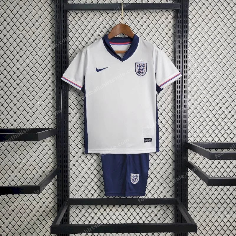 2024 Kids Size England Home Football Jersey