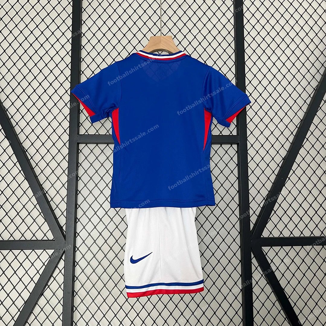 2024 Kids Size France Home Football Shirt 1:1 Thai Quality - Detail 1