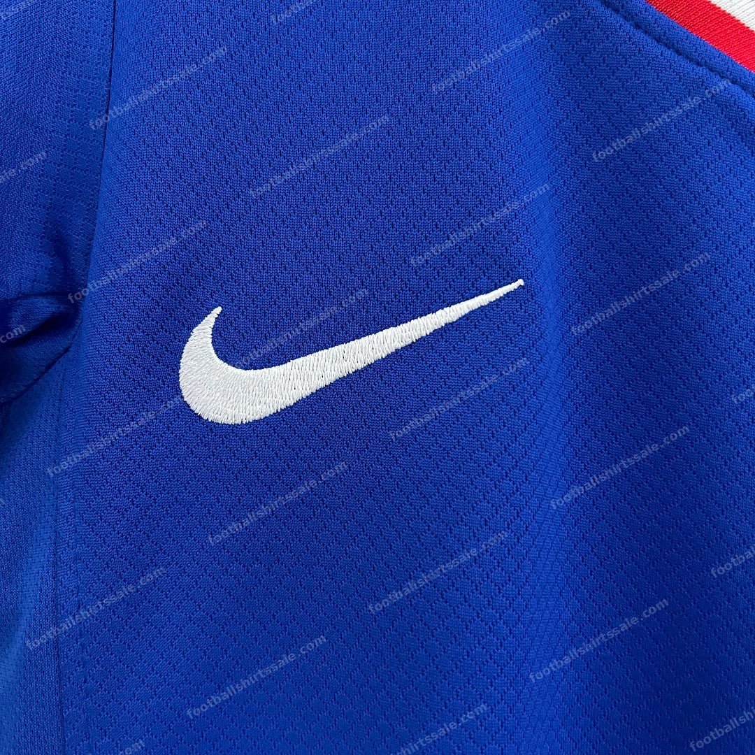 2024 Kids Size France Home Football Shirt 1:1 Thai Quality - Detail 4