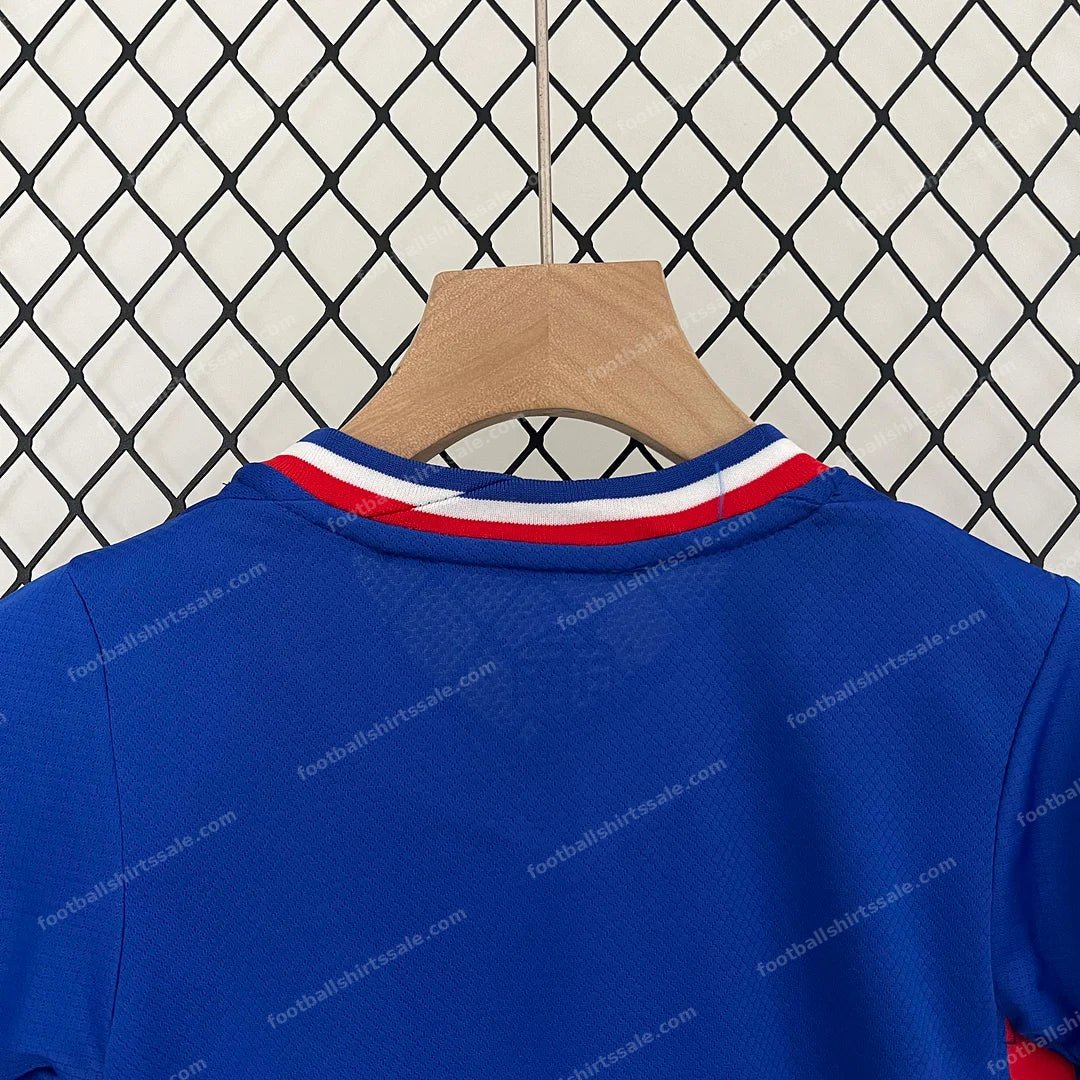 2024 Kids Size France Home Football Shirt 1:1 Thai Quality - Detail 6