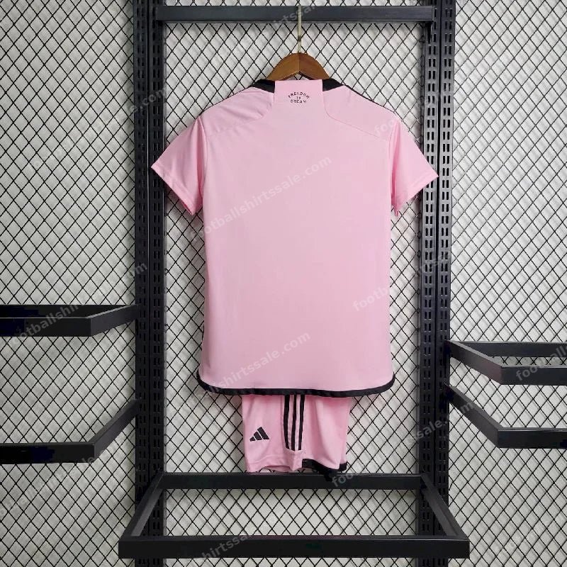 2024/2025 Kids Size Inter Miami Home Soccer Jersey 1:1 Thai Quality - Detail 1