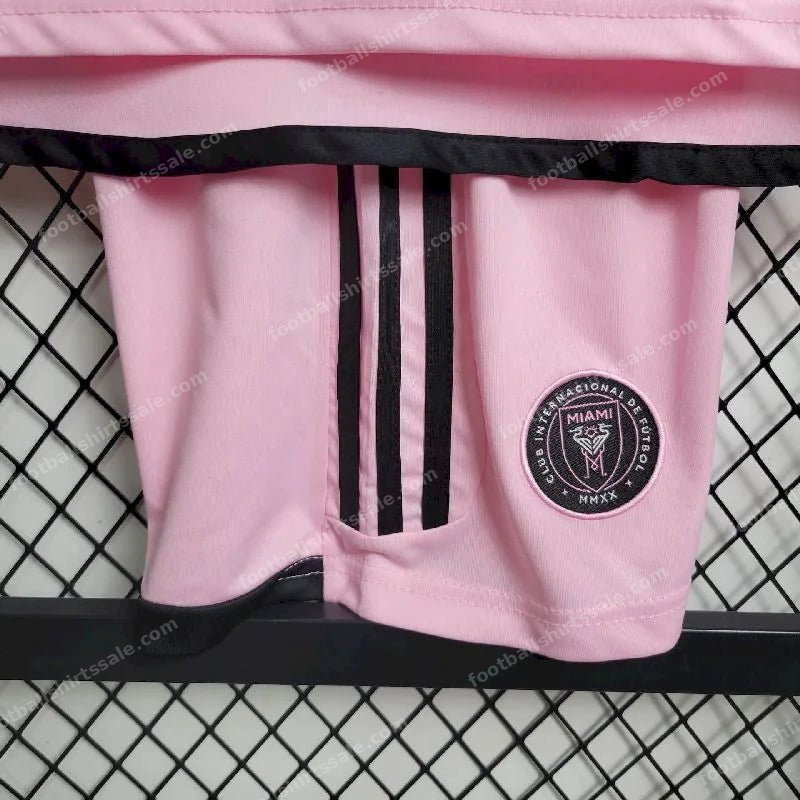 2024/2025 Kids Size Inter Miami Home Soccer Jersey 1:1 Thai Quality - Detail 7