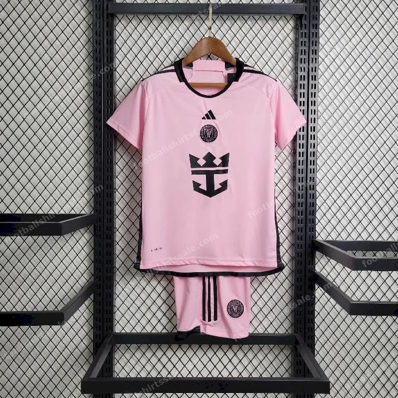 2024/2025 Kids Size Inter Miami Home Soccer Jersey 1:1 Thai Quality
