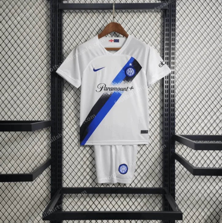 2023/2024 Kids Size Inter Milan Away Football Jersey1:1 Quality Thai