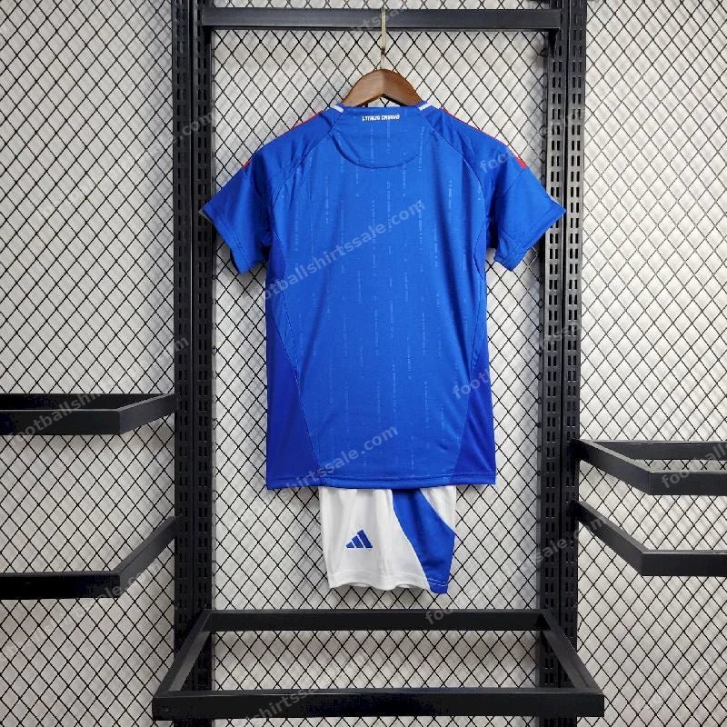 2024 Kids Size Italy Home Soccer Shirt 1:1 Thai Quality - Detail 1