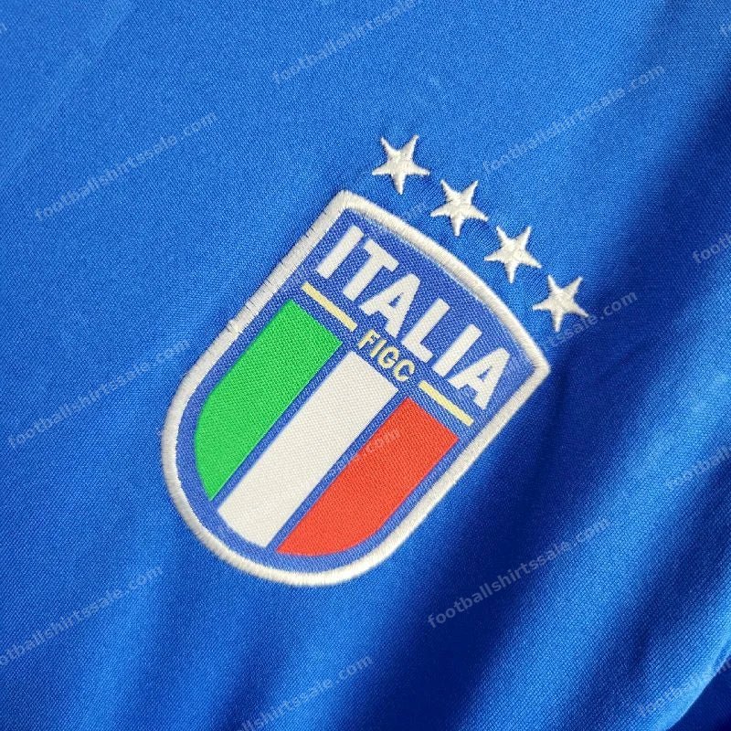 2024 Kids Size Italy Home Soccer Shirt 1:1 Thai Quality - Detail 2