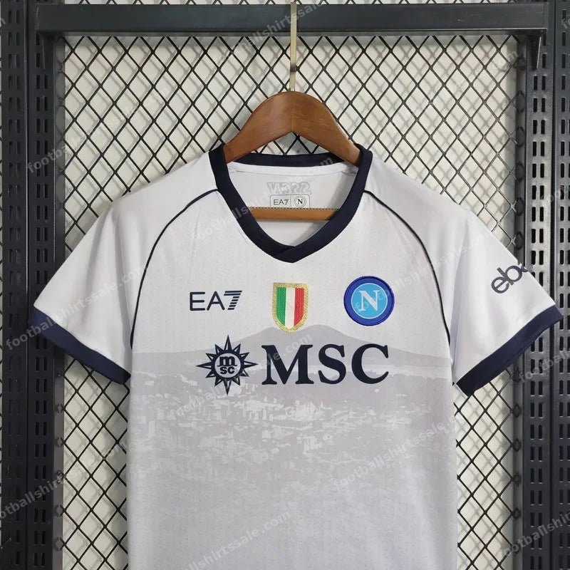 2023/2024 Kids Size Napoli Away Soccer Jersey 1:1 Thai Quality - Detail 2