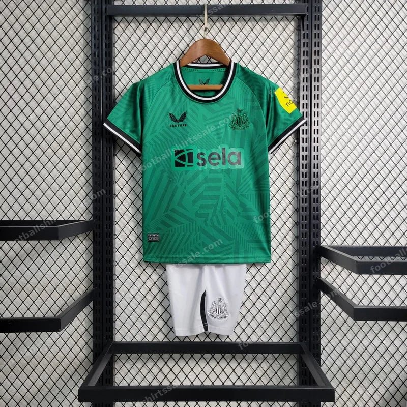 2023/2024 Kids Size Newcastle United Away Soccer Jersey 1:1 Thai Quality