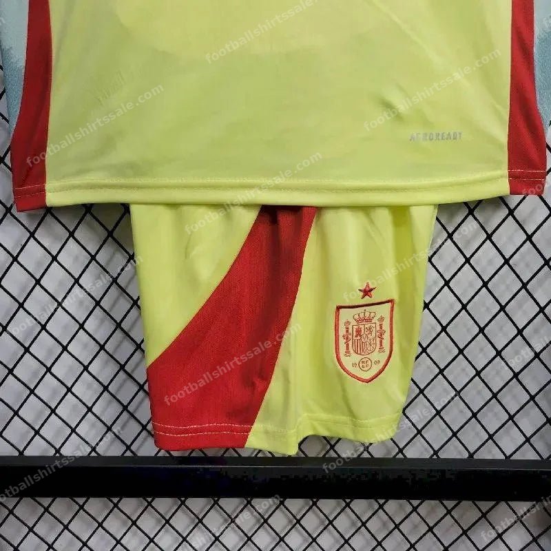 2024 Kids Size Spain Away Football Shirt 1:1 Thai Quality - Detail 4