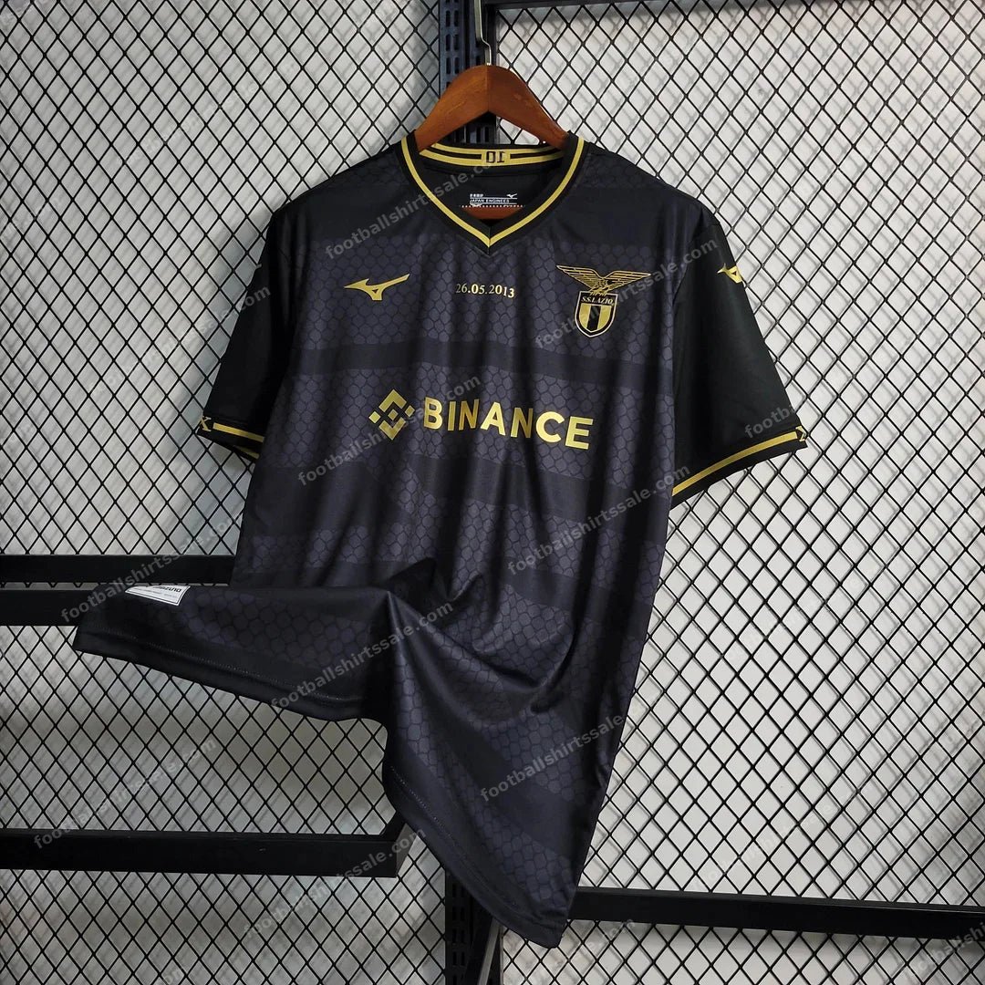 2023 Lazio 10th Anniversary Edition Black Soccer Jersey 1:1 Thai Quality - Detail 2