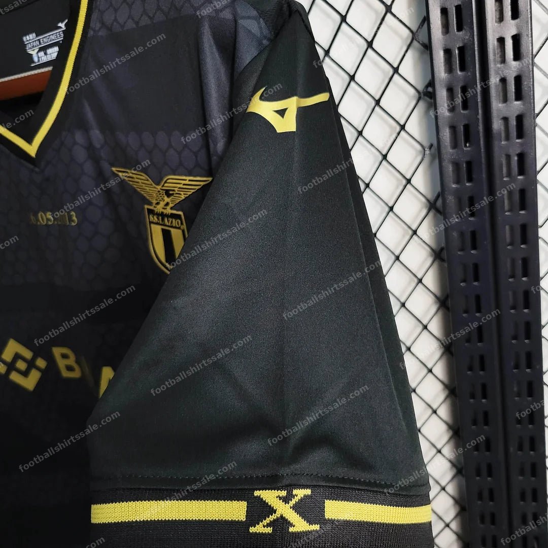 2023 Lazio 10th Anniversary Edition Black Soccer Jersey 1:1 Thai Quality - Detail 3