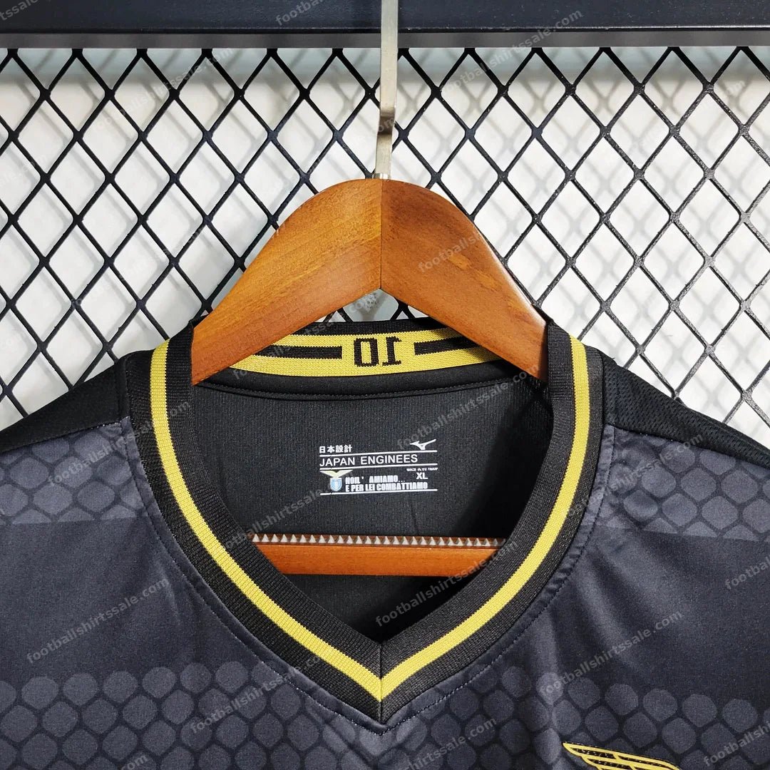 2023 Lazio 10th Anniversary Edition Black Soccer Jersey 1:1 Thai Quality - Detail 4