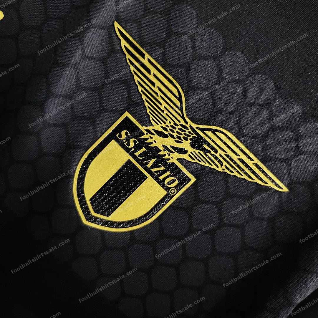 2023 Lazio 10th Anniversary Edition Black Soccer Jersey 1:1 Thai Quality - Detail 6