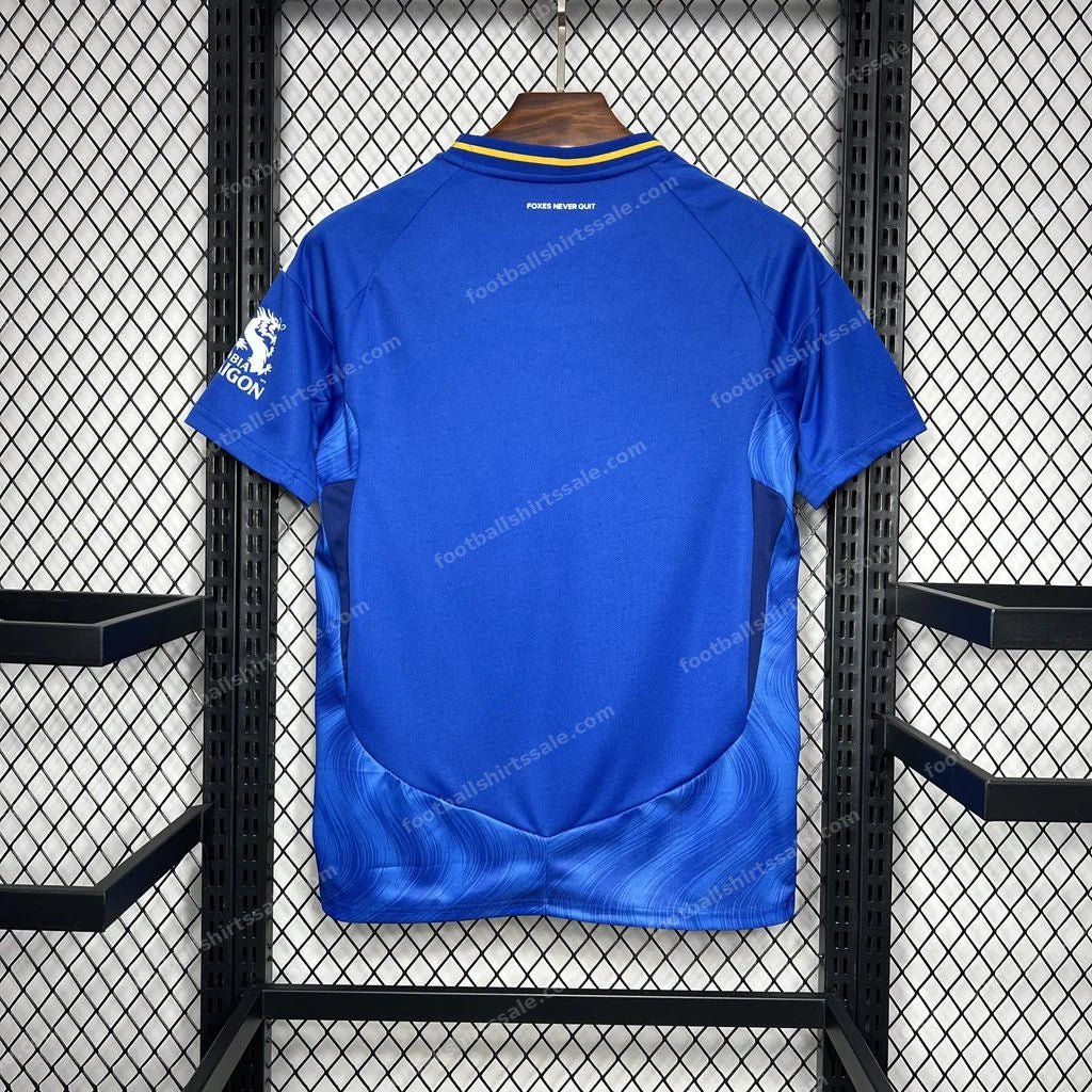 2024/2025 Leicester City Home Football Shirt 1:1 - Detail 1