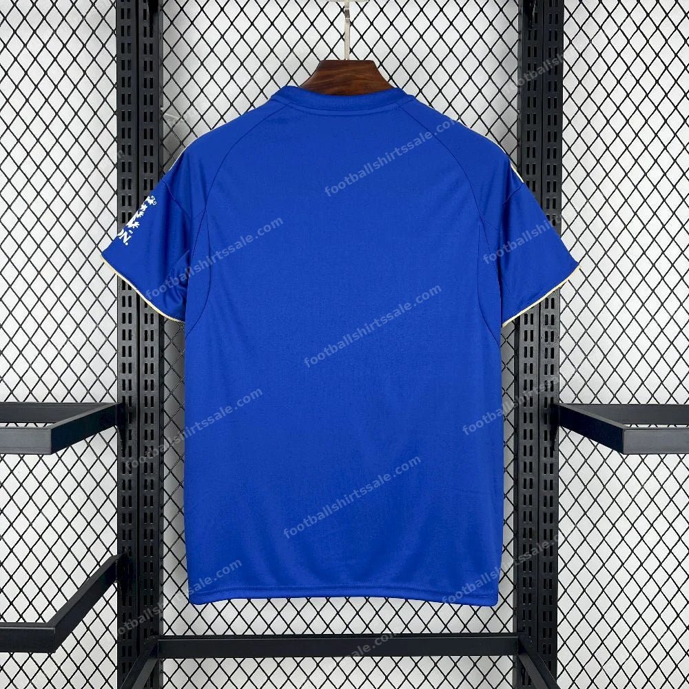 2025/2026 Leicester City Home Football Shirt - Detail 1