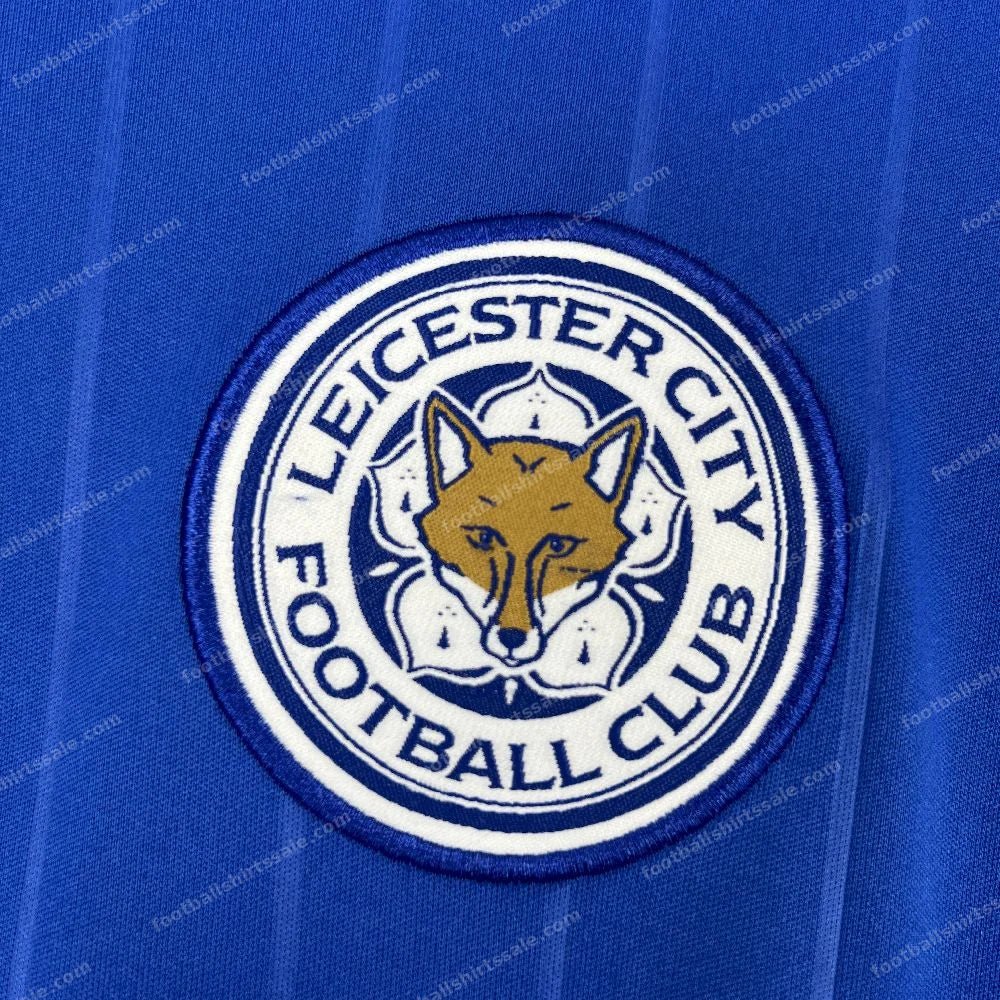 2025/2026 Leicester City Home Football Shirt - Detail 2