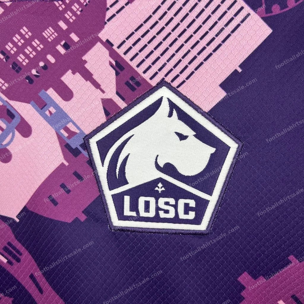 2025/2026 Lille LOSC Fourth Away Football Shirt - Detail 2