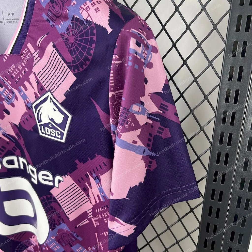 2025/2026 Lille LOSC Fourth Away Football Shirt - Detail 5