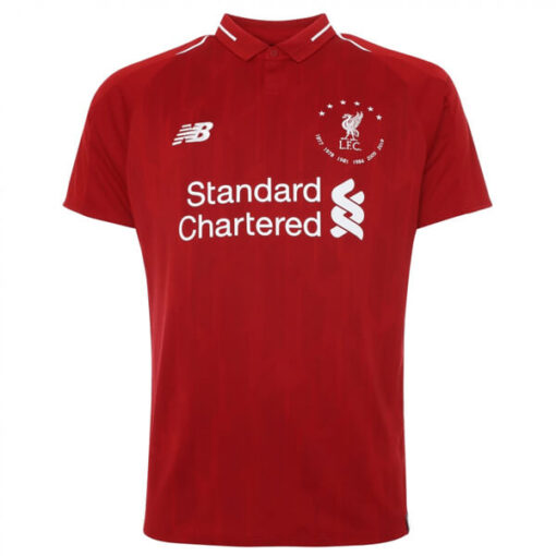 Liverpool 6 Time Euro Champions Shirt 18/19
