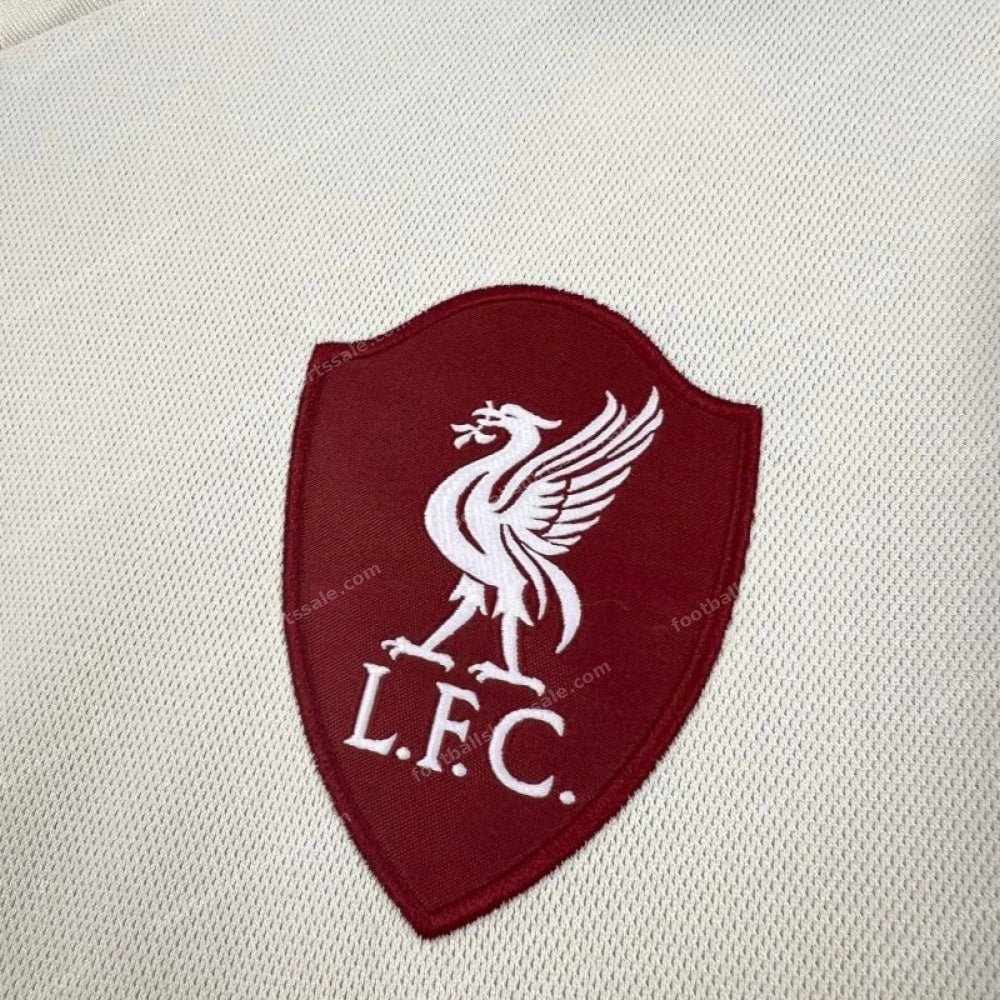 2025/2026 Liverpool Away Long Sleeves Jersey - Detail 6