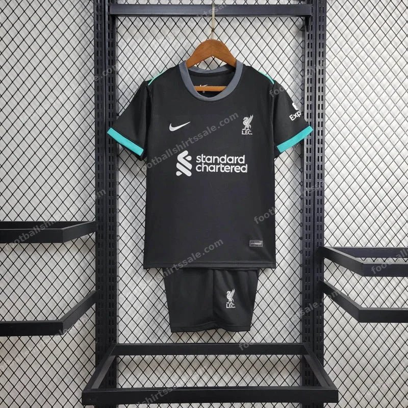 2024/2025 Liverpool Away Soccer Jersey 1:1 Thai Quality Kids Size