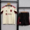 2025/2026 Liverpool Away Soccer Jersey Kids Size