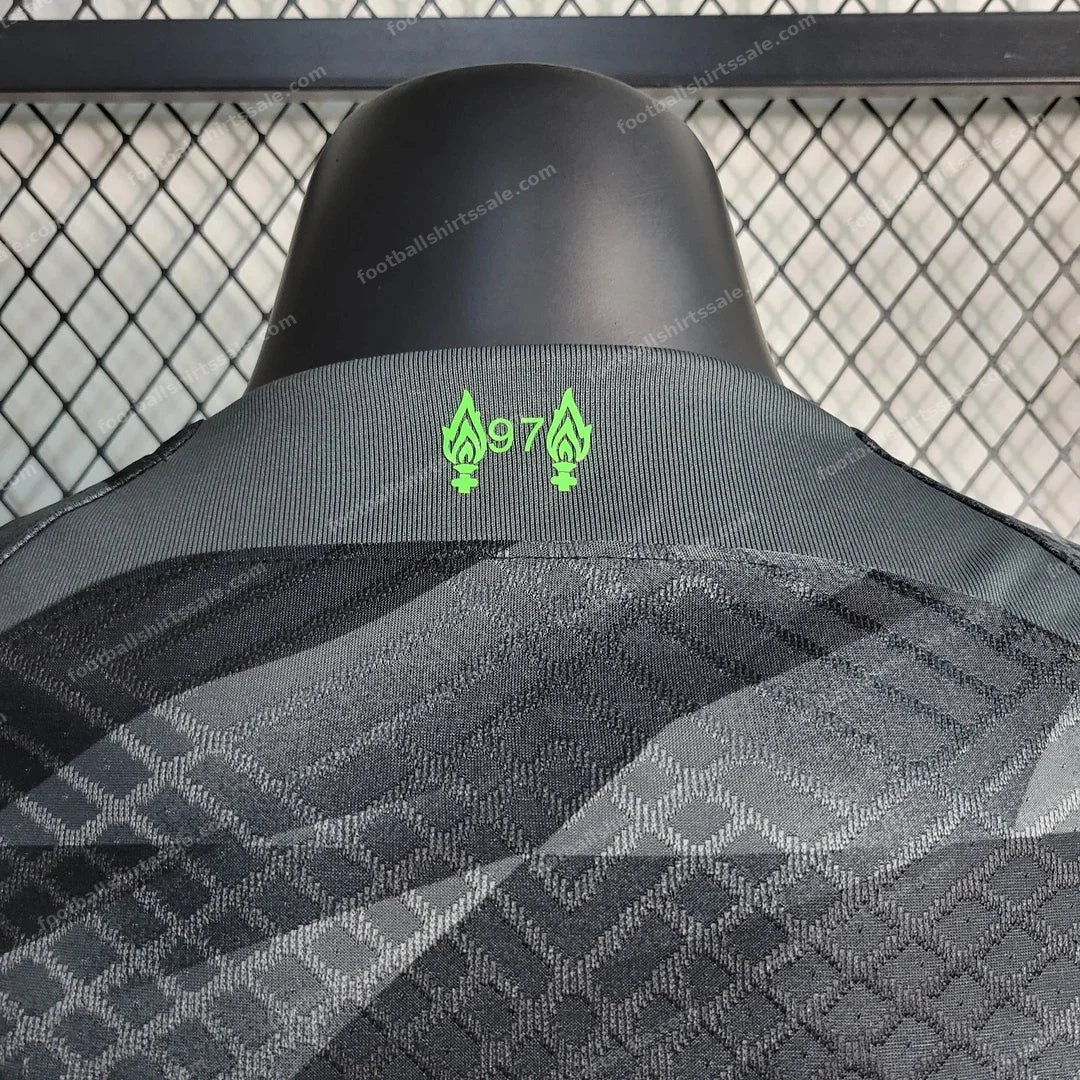 2023/2024 Liverpool Goalkeeper Black Soccer Jersey 1:1 Thai Quality – Player Version - Detail 4