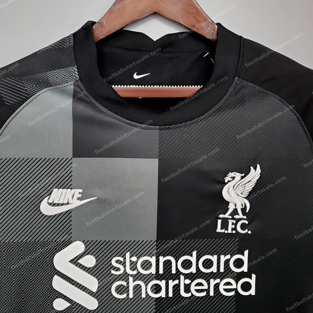 Liverpool Goalkeeper Soccer Jersey Black 2021/2022 Retro 1:1 Thai Quality - Detail 2
