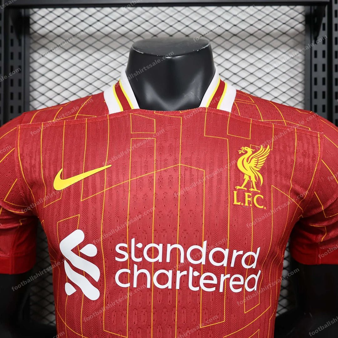 2024/2025 Liverpool Home Football Shirt 1:1 Thai Quality – Player Version - Detail 2