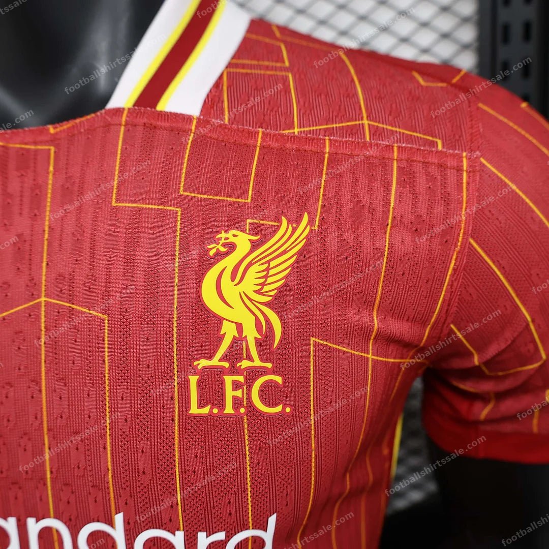 2024/2025 Liverpool Home Football Shirt 1:1 Thai Quality – Player Version - Detail 3