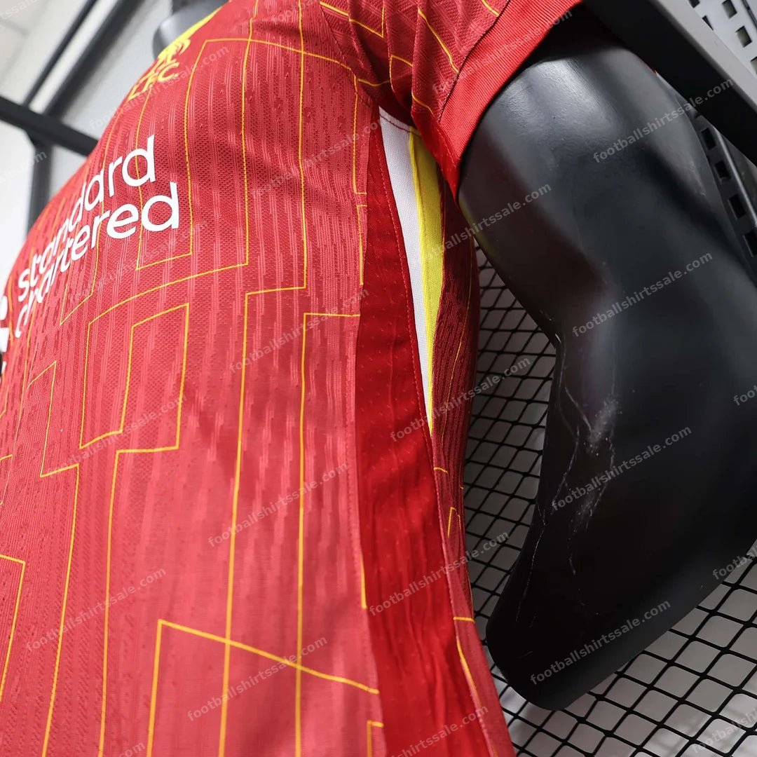 2024/2025 Liverpool Home Football Shirt 1:1 Thai Quality – Player Version - Detail 5