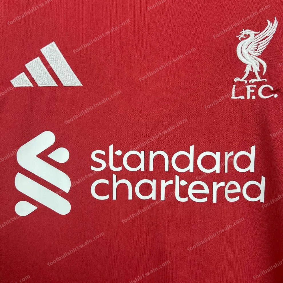 2025/2026 Liverpool Home Football Shirt - Detail 2