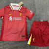 2024/2025 Liverpool Home Soccer Jersey 1:1 Thai Quality Kids Size