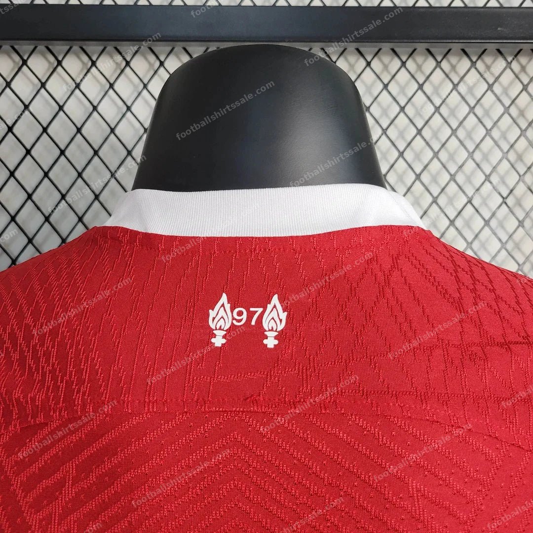 2023/2024 Liverpool Home Soccer Jersey 1:1 Thai Quality – Player Version - Detail 4
