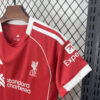 2025/2026 Liverpool Home Soccer Jersey Kids Size - Detail 3