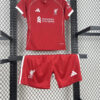 2025/2026 Liverpool Home Soccer Jersey Kids Size - Detail 4