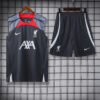 2024/2025 Liverpool Pre-match Training Black Jersey+Shorts 1:1 Thai Quality