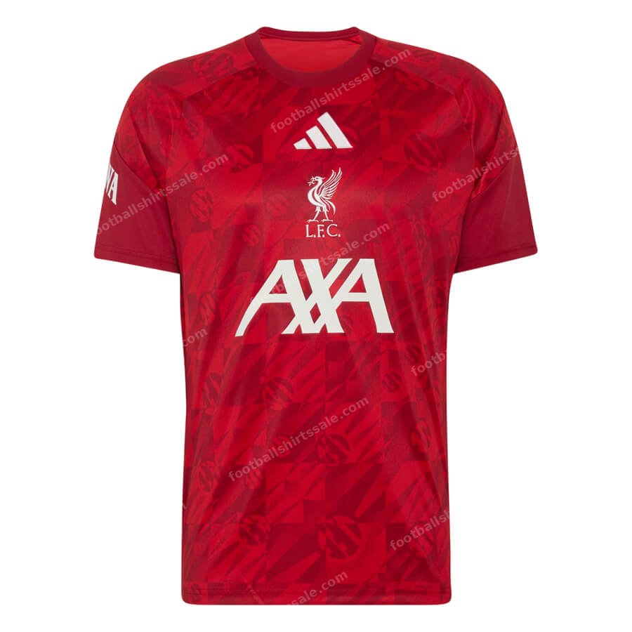 Liverpool Pre Match Training Top – Red