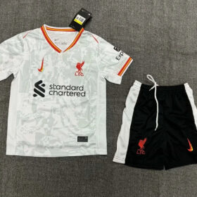 2024/2025 Liverpool Third Away Soccer Jersey 1:1 Thai Quality Kids Size
