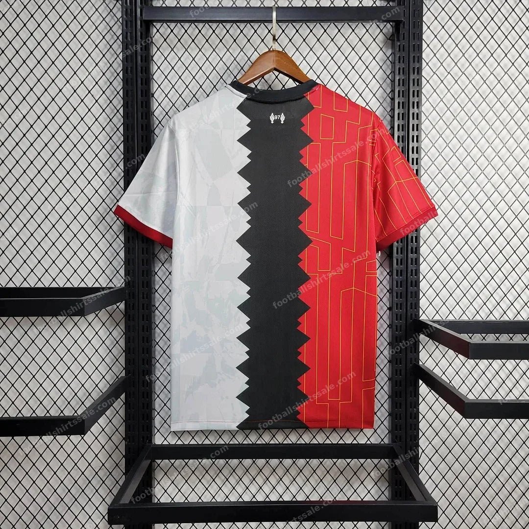 2024/2025 Liverpool Tricolor Football Shirt - Detail 1