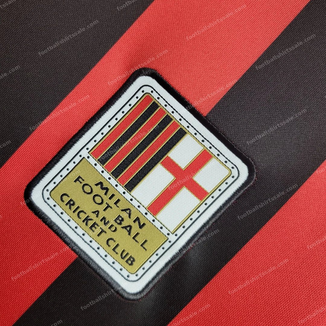 2024/2025 Long Sleeve AC Milan 125th Anniversary Football Shirt - Detail 2