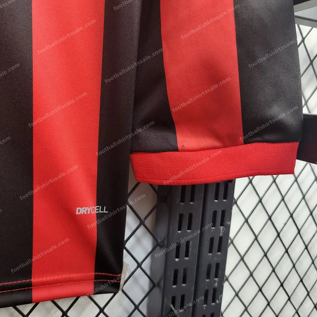 2024/2025 Long Sleeve AC Milan 125th Anniversary Football Shirt - Detail 4
