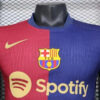 2024/2025 Long Sleeve Player Version Barcelona Home Jersey 1:1 Thai Quality - Detail 2