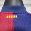 2024/2025 Long Sleeve Player Version Barcelona Home Jersey 1:1 Thai Quality - Detail 4