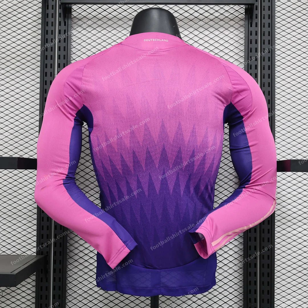 2024 Long Sleeve Player Version Germany Away Football Shirt 1:1 Thai Quality - Detail 1